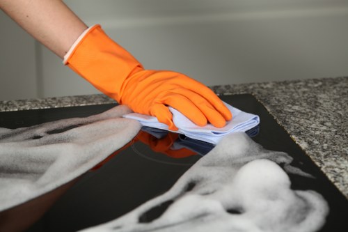 Professional sofa cleaning in a Westkensington living room