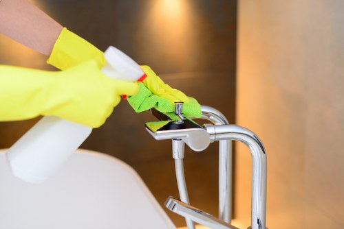 Detailed cleaning of a modern West Kensington property