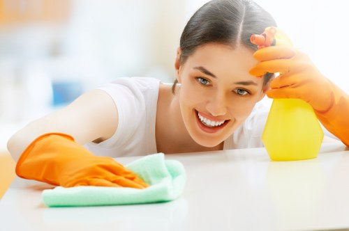 Specialist fabric and leather sofa cleaning process