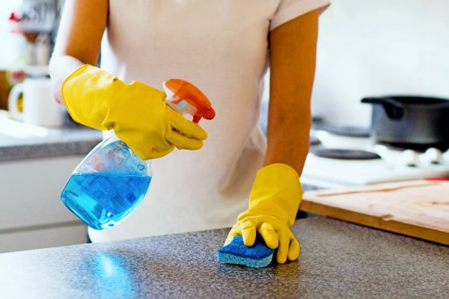 Facade cleaning service for a building in Westkensington