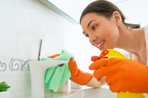 Kitchen and bathroom cleaning detail