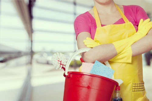 Risk assessment in progress for a cleaning job in Westkensington